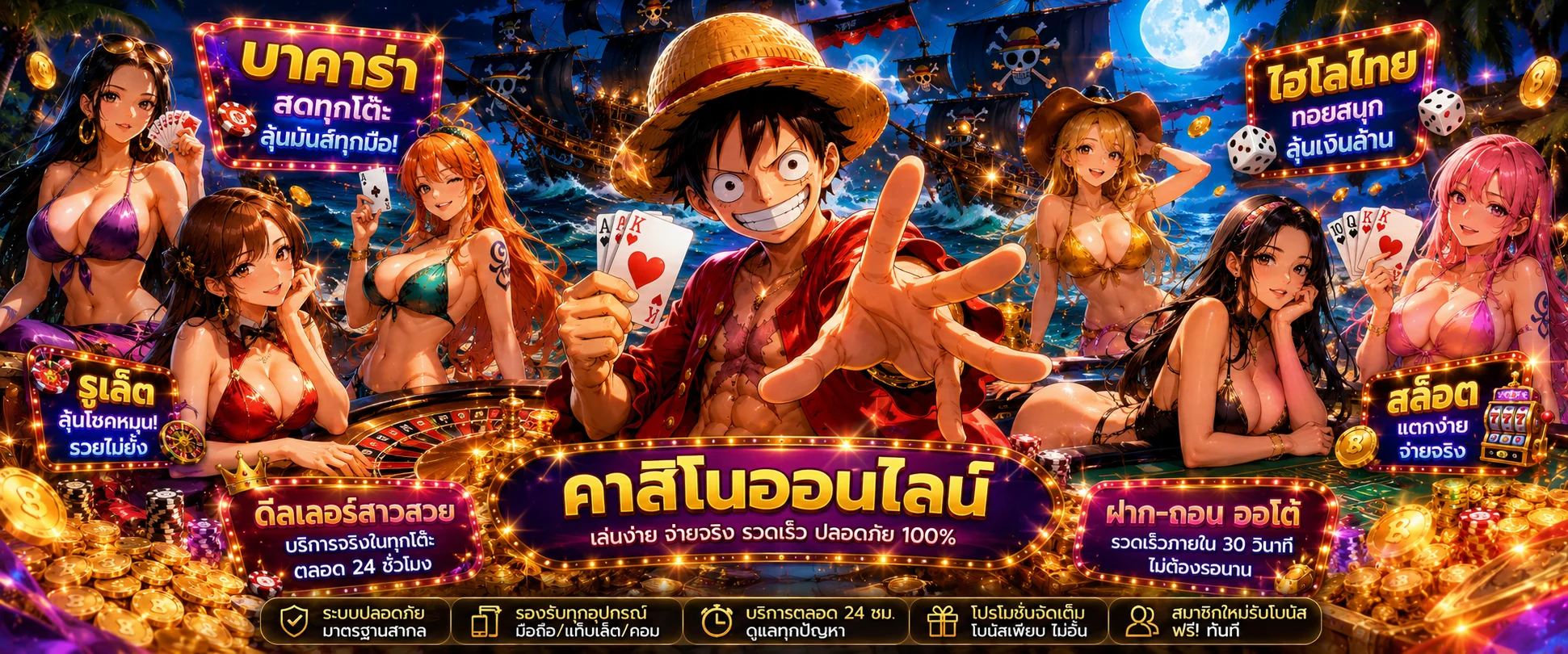 คาสิโนออนไลน์เว็บตรง บาคาร่าสด TGALUFFY รวมทุกค่าย